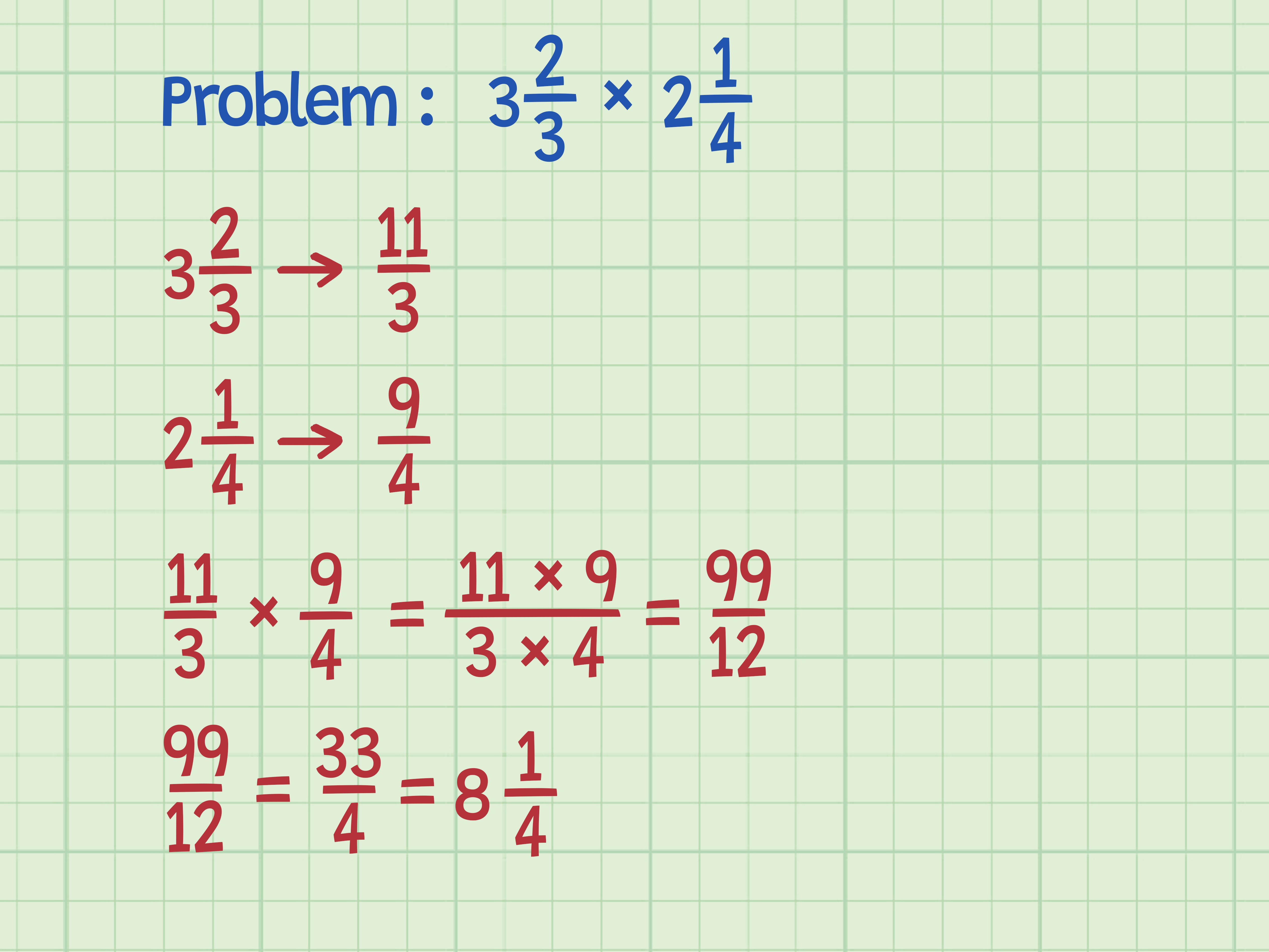 How to Multiply Mixed Numbers: Step-by-Step with Examples