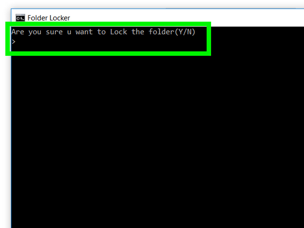 How to Lock a Folder Using a Batch File 9 Steps (with Pictures)
