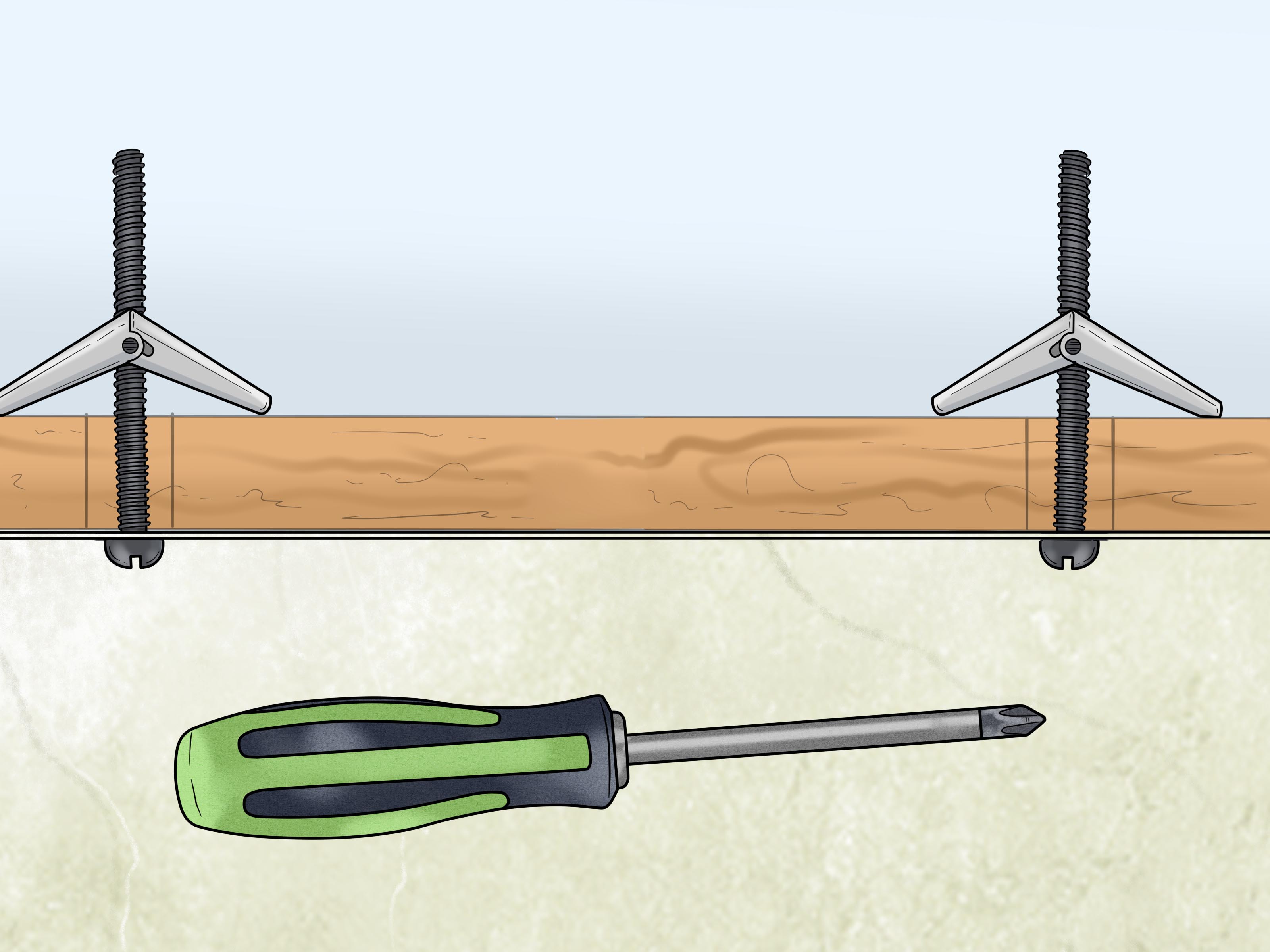 How to Hang Heavy Objects from the Ceiling 12 Steps