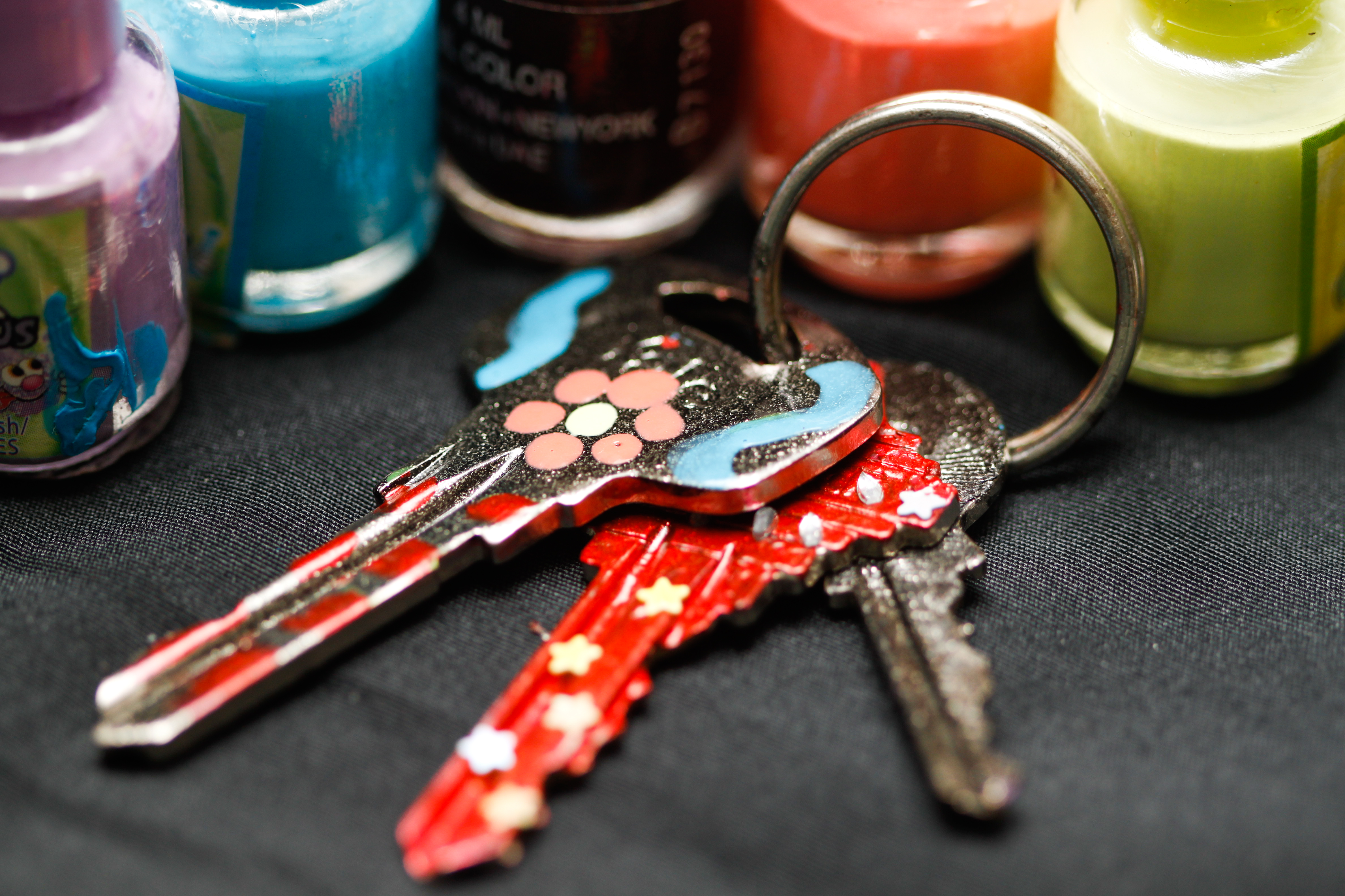 How to Color Code Your Keys Using Nail Polish 5 Steps