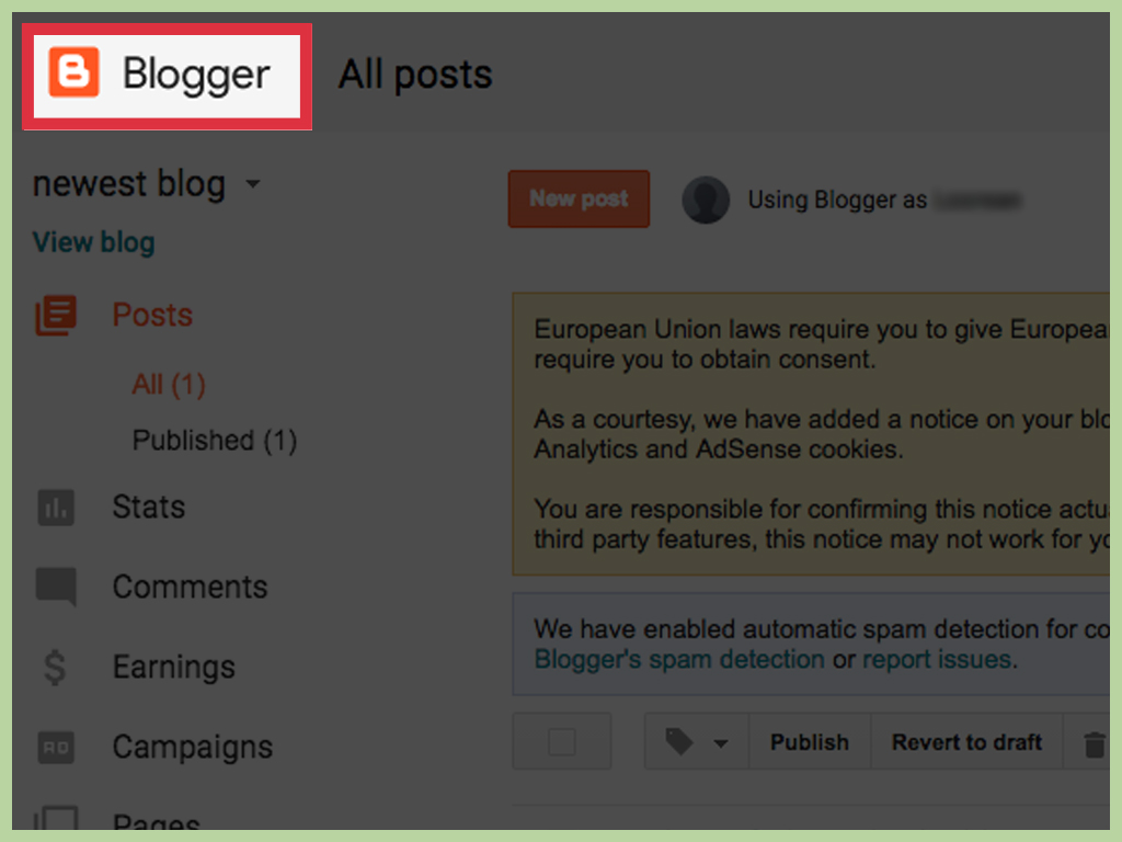 How to Log Into Blogger 6 Steps (with Pictures) wikiHow