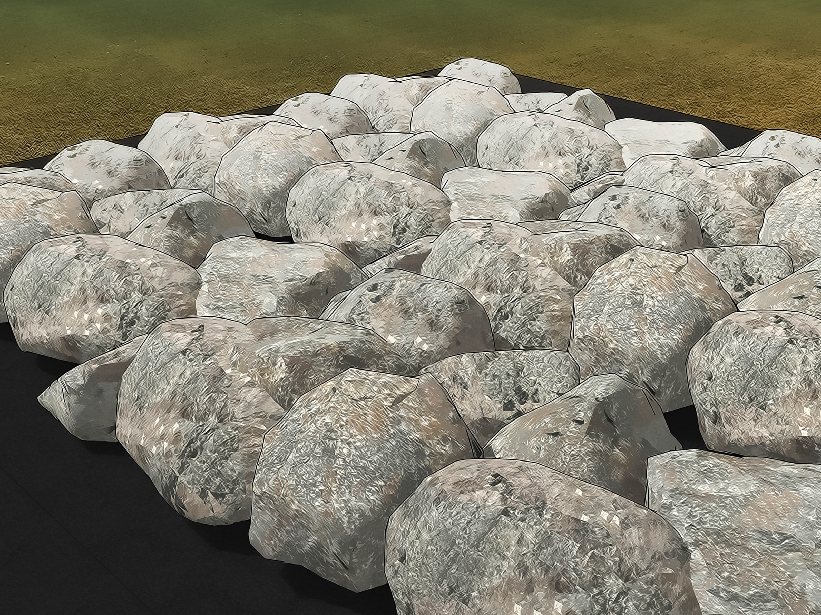 How to Install Landscape Fabric under Rocks 13 Easy Steps