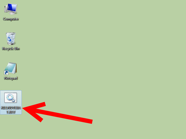 How to Close Several Programs and Pages by One Click Using a Batch File