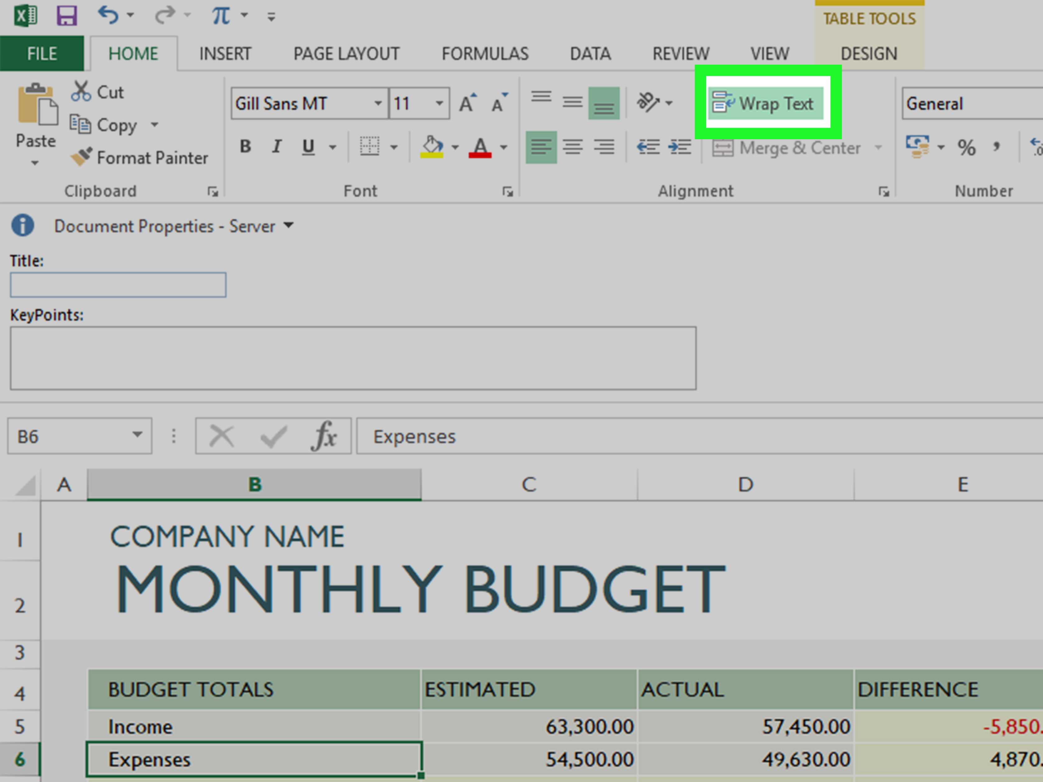 How to Keep Text in One Cell in Excel wikiHow