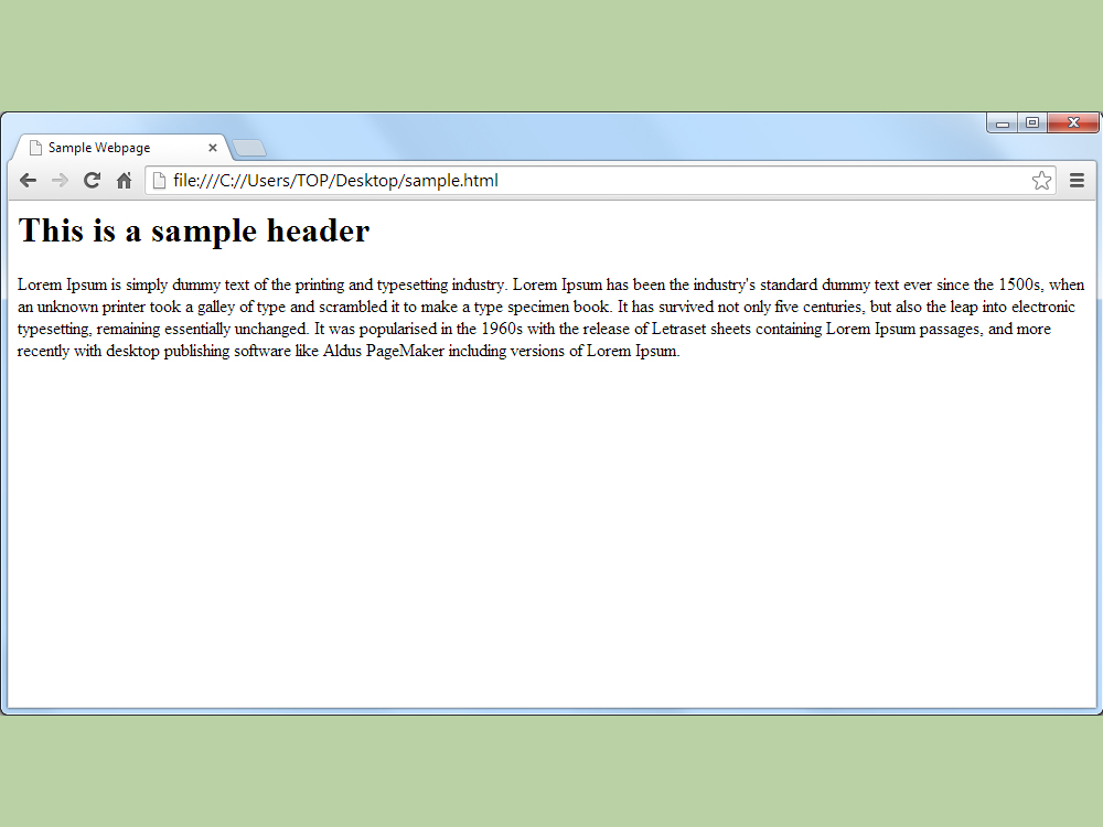 How to Make Paragraph Styled Heading Text in HTML 10 Steps
