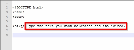 How to Create Bold and Italicized Text in HTML 7 Steps