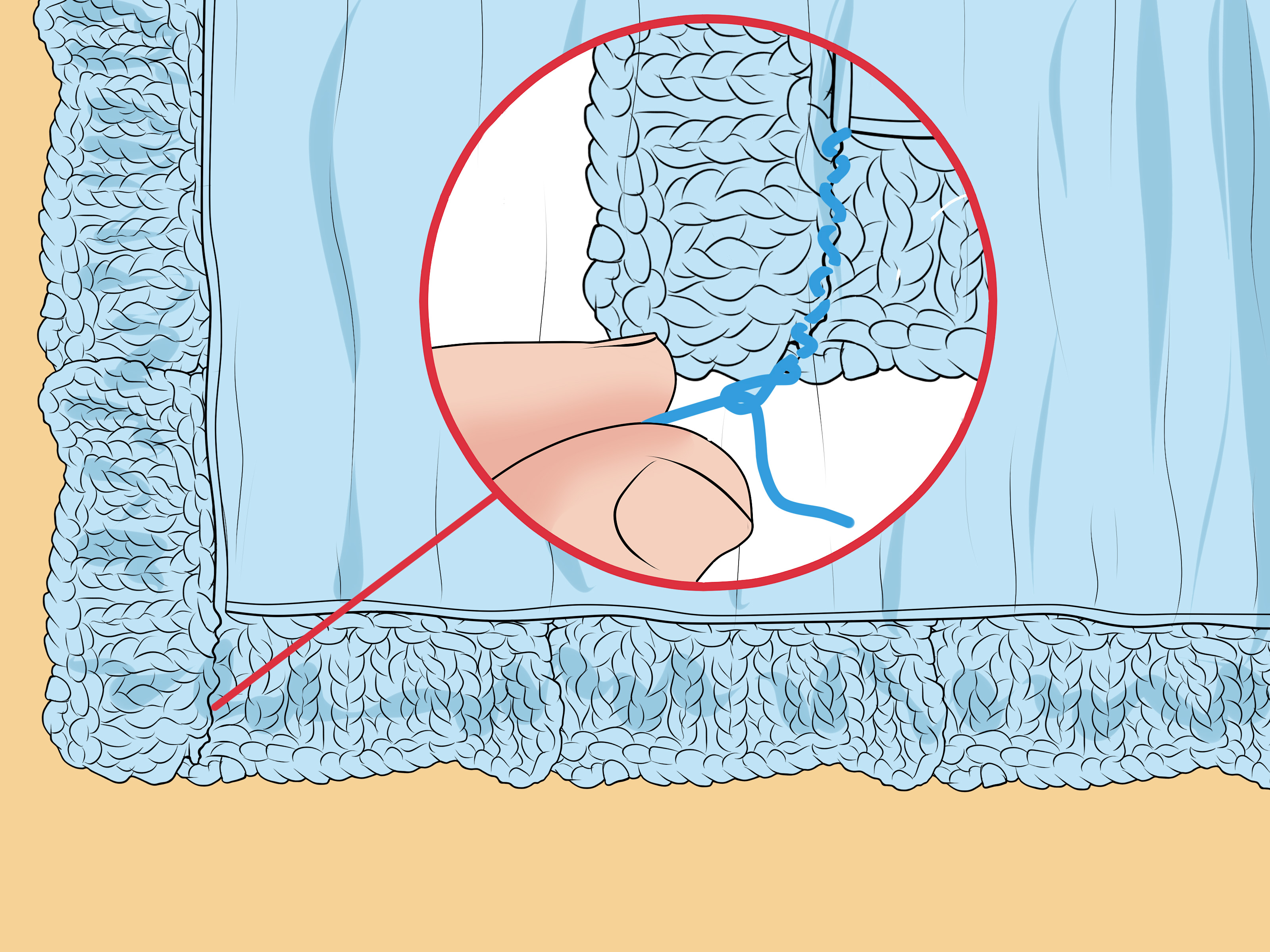 3 Ways to Add a Ruffle Edge to Blankets wikiHow