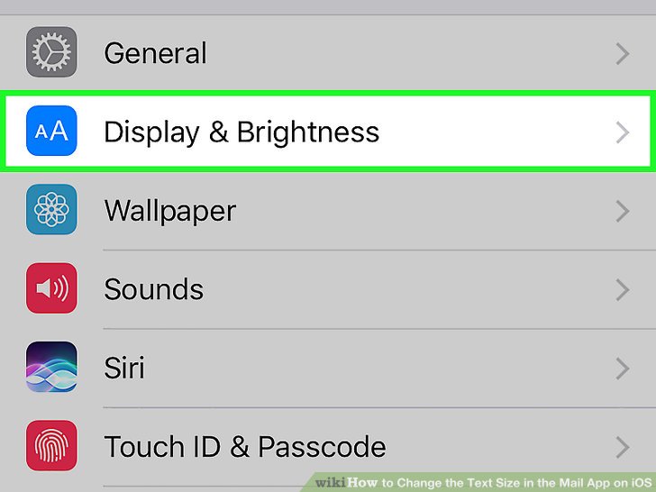 How to Change the Text Size in the Mail App on iOS 12 Steps