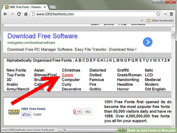 How to Add Fonts to Wordpad 11 Steps (with Pictures