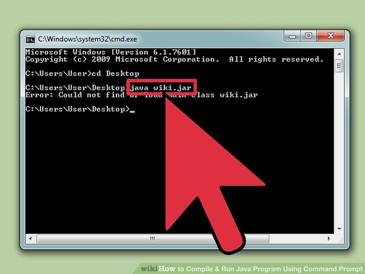 How to Compile & Run Java Program Using Command Prompt 7 Steps