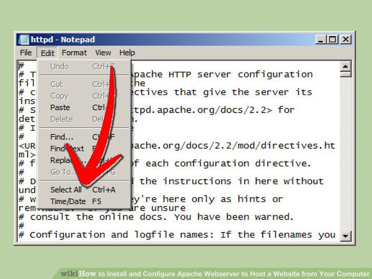 How to Install and Configure Apache Webserver to Host a Website from