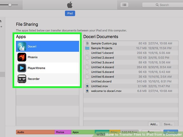 6 Ways to Transfer Files to iPad from a Computer wikiHow