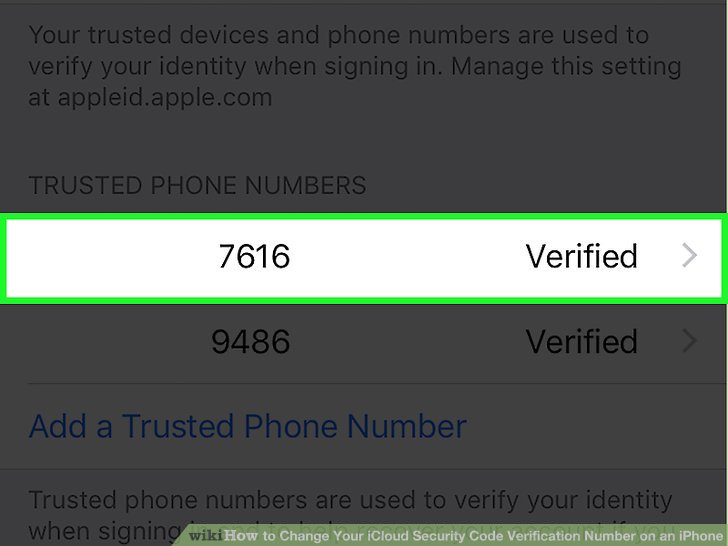 How to Change Your iCloud Security Code Verification Number on an iPhone
