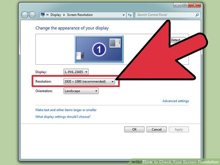 How to Check Your Screen Resolution 14 Steps (with Pictures)
