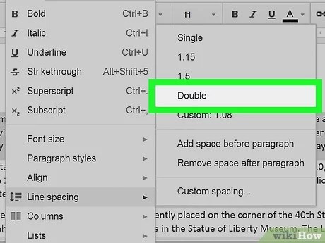 What's the best way to double space in google docs? 3 Ways To Double Space In Google Docs Wikihow