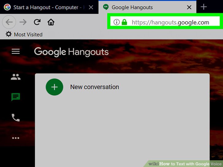 How to Text with Google Voice (with Pictures) wikiHow