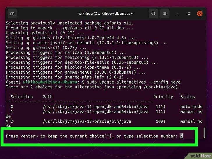 Ubuntu installare Java usando il "Terminale"
