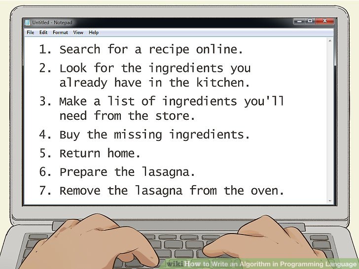How to Write an Algorithm in Programming Language 6 Steps