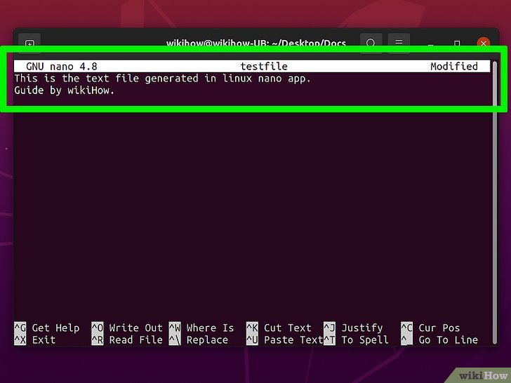 Come Creare e Modificare i File di Testo su Linux Usando il Terminale