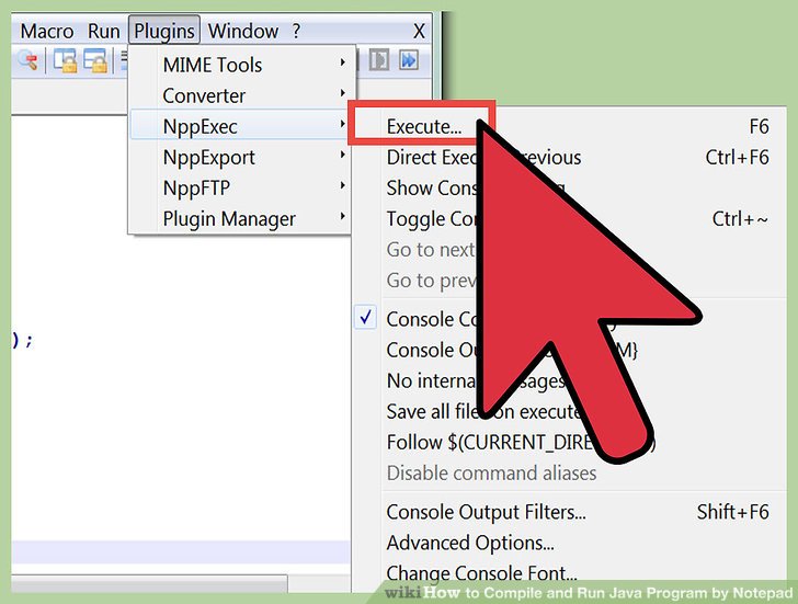 How to Compile and Run Java Program by Notepad 9 Steps
