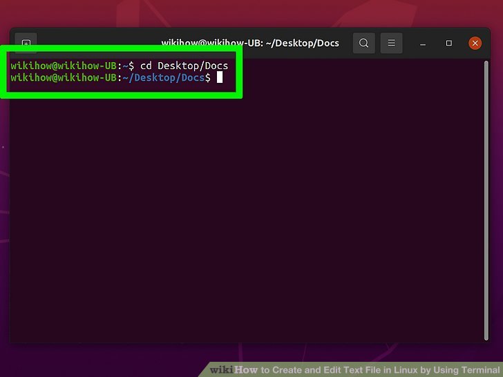 How to Create and Edit Text File in Linux by Using Terminal