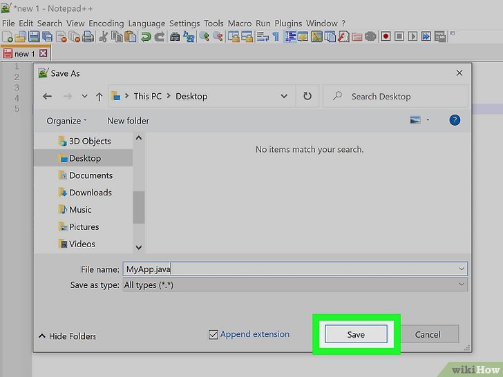 How to Compile and Run Java Programs Using Notepad++