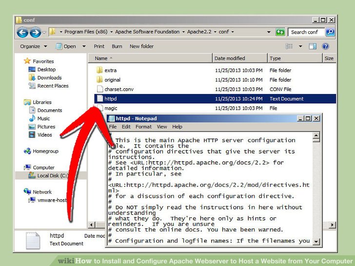 How to Install and Configure Apache Webserver to Host a Website from