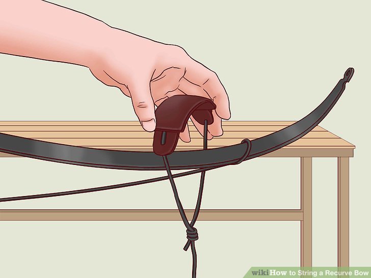 How to String a Recurve Bow (with Pictures) wikiHow