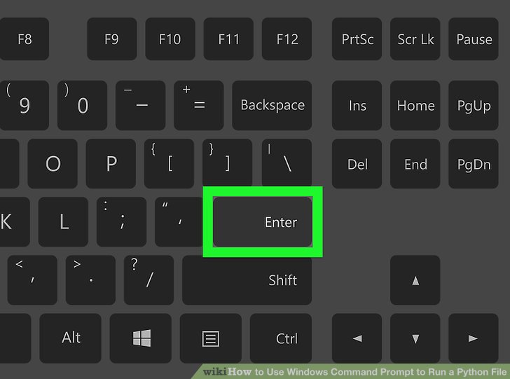 How to Use Windows Command Prompt to Run a Python File