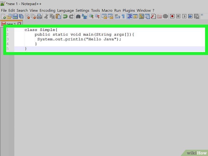 How to Compile and Run Java Programs Using Notepad++