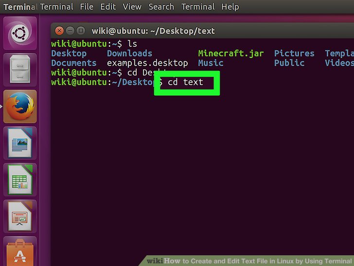 How to Create and Edit Text File in Linux by Using Terminal