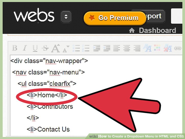 How to Create a Dropdown Menu in HTML and CSS 11 Steps