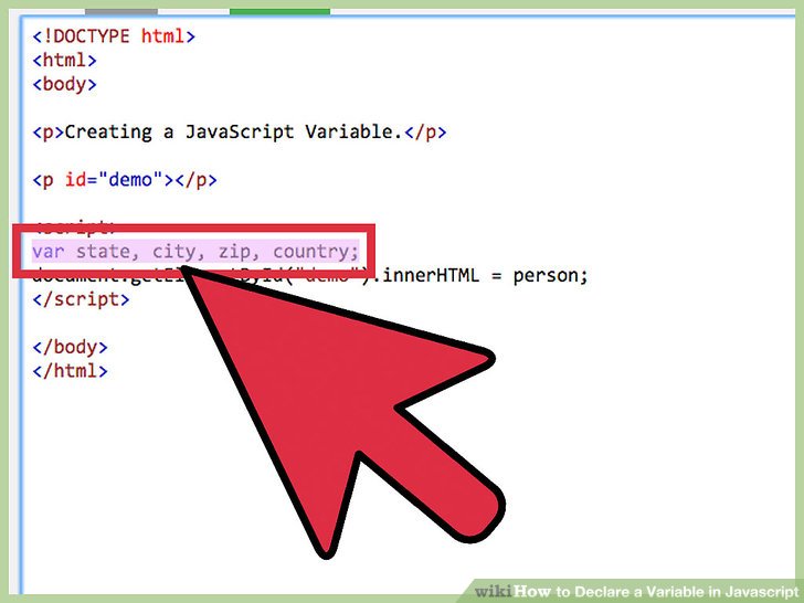 How to Declare a Variable in Javascript (with Pictures) wikiHow