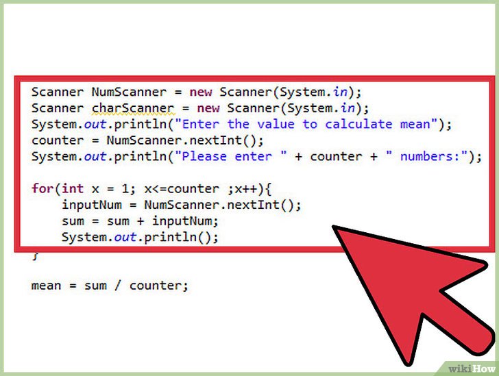 Cómo escribir un programa en Java para calcular la media