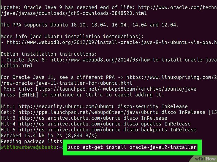 Cómo instalar Oracle Java JDK en Ubuntu Linux 13 Pasos