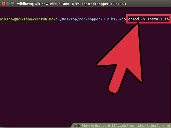 How to Execute INSTALL.sh Files in Linux Using Terminal 6 Steps
