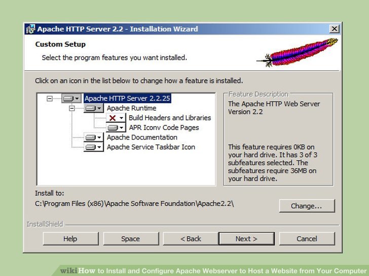 How to Install and Configure Apache Webserver to Host a Website from