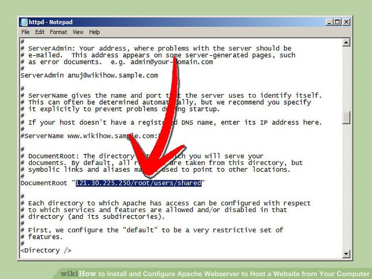 How to Install and Configure Apache Webserver to Host a Website from
