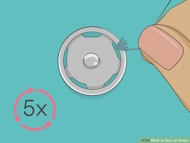 How to Sew on Snaps 14 Steps (with Pictures) wikiHow