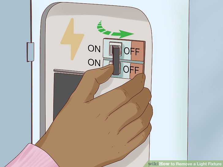 Easy Ways to Remove a Light Fixture 10 Steps (with Pictures)