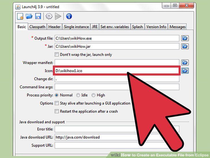 How to Create an Executable File from Eclipse 14 Steps