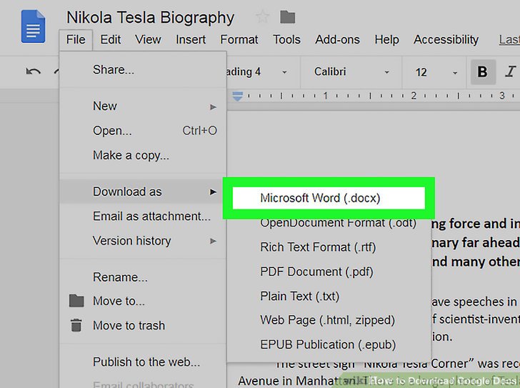 3 Ways to Download Google Docs wikiHow