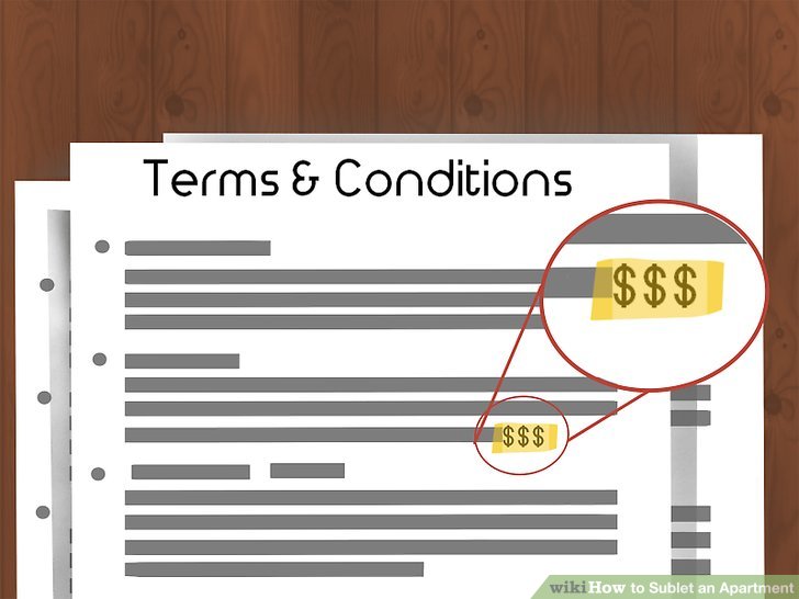 How to Sublet an Apartment 13 Steps (with Pictures) wikiHow