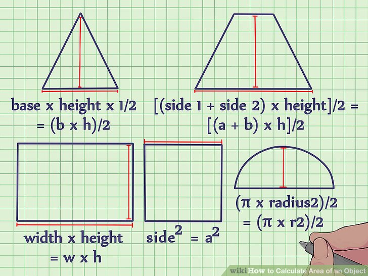 How to Calculate Area of an Object 7 Steps (with Pictures)