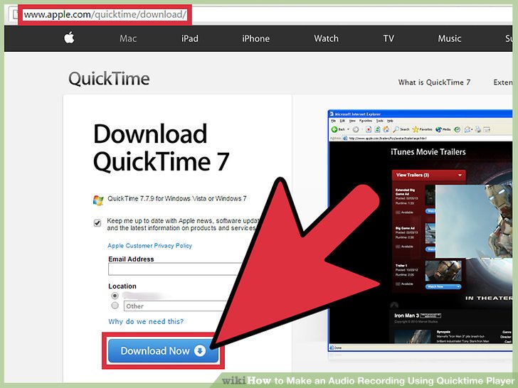 How to Make an Audio Recording Using Quicktime Player 13 Steps
