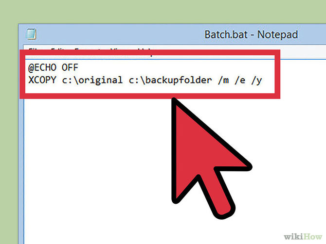 How to Make a Program Using Notepad (with Pictures) wikiHow