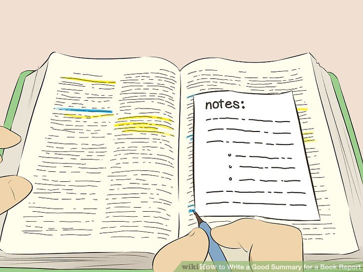 How to Write a Good Summary for a Book Report (with Pictures)