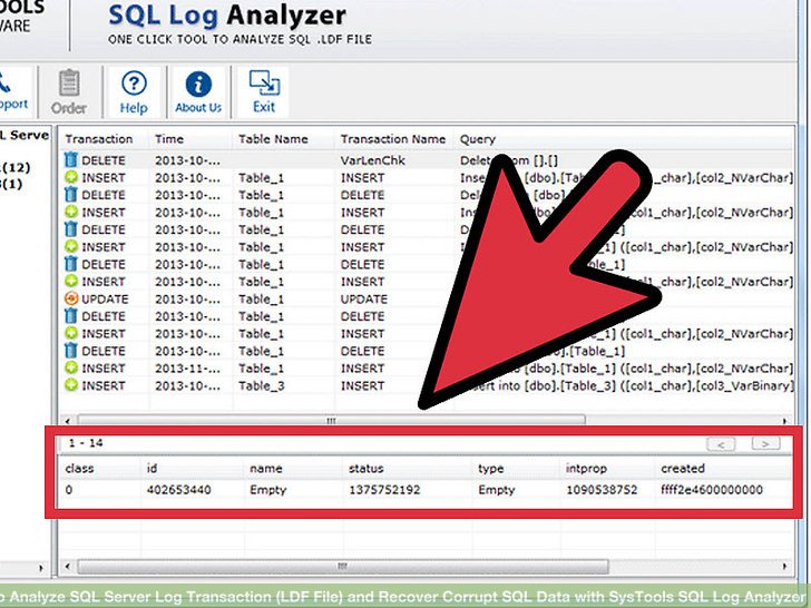 How to Analyze SQL Server Log Transaction (LDF File) and Recover