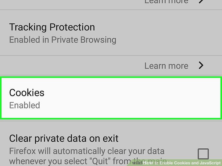 8 Ways to Enable Cookies and JavaScript wikiHow