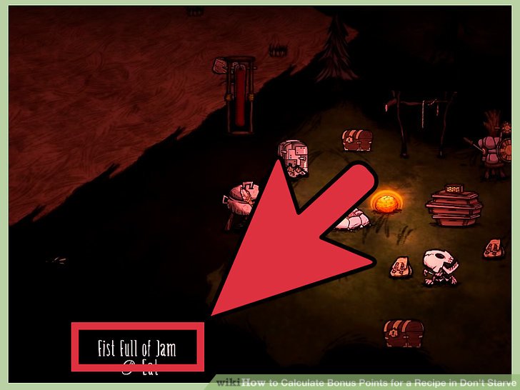 How to Calculate Bonus Points for a Recipe in Don't Starve